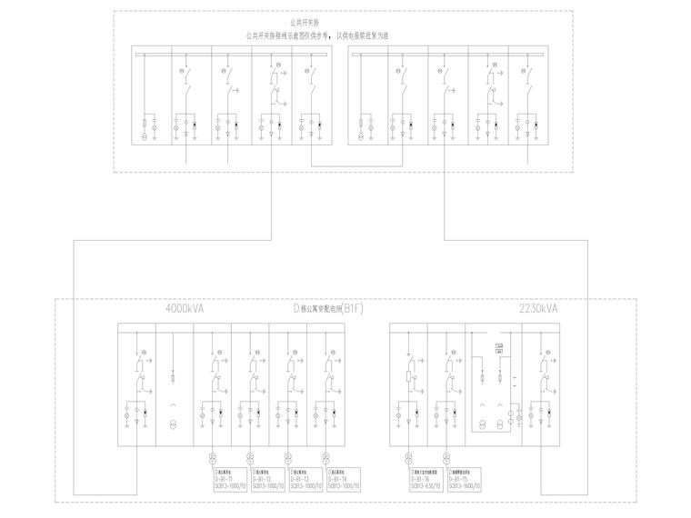 建筑屋脊大样资料下载-[深圳]商务区内电气施工图02-03(含大样图)