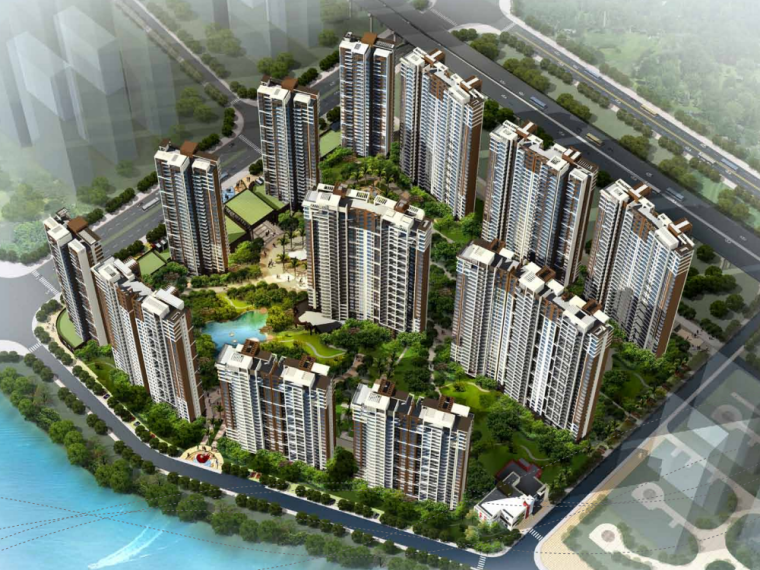 重庆农村住宅设计方案资料下载-[重庆]都会雅致简洁住宅景观设计方案