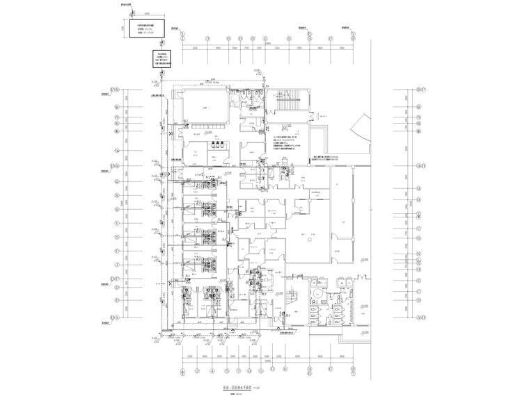 医院改造项目施工图资料下载-贵州某医院综合楼给排水施工图 (含大样图)