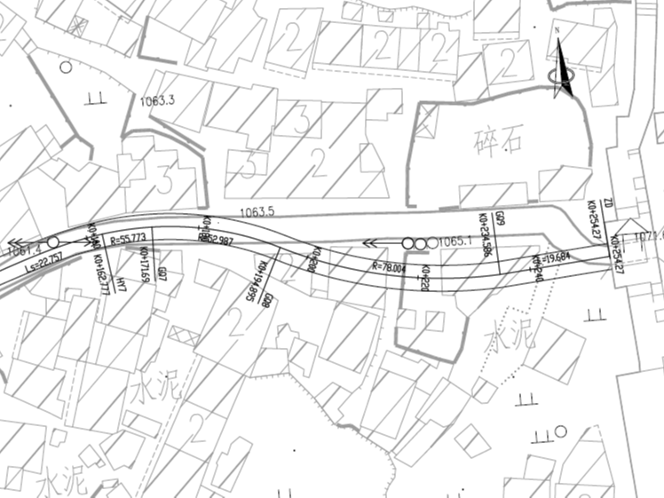 云南市政项目图纸资料下载-[贵阳]古镇街区人行道综合整治项目市政图纸