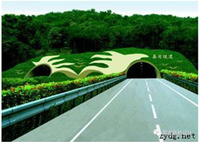 [分享]隧道洞门设计案例,图文详解!