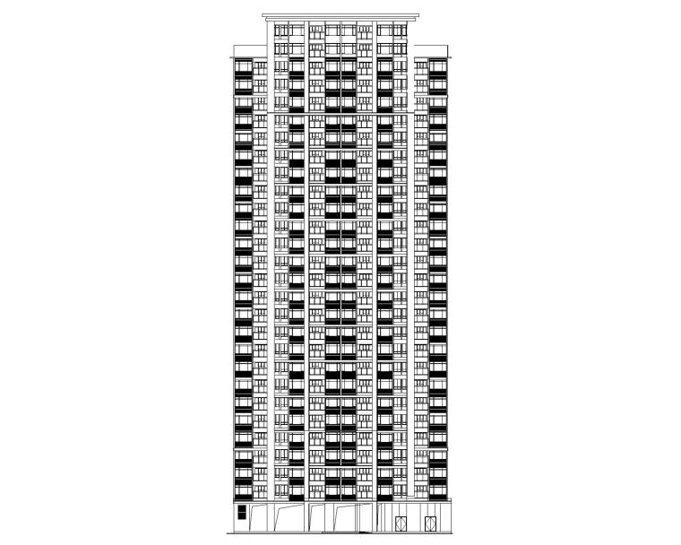 建筑构筑物施工图资料下载-[贵州]一级公租房二级农贸市场建筑施工图