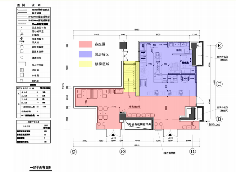 纽约山姆大叔汉堡店资料下载-[重庆]汉堡王水木年华店餐饮装修方案设计