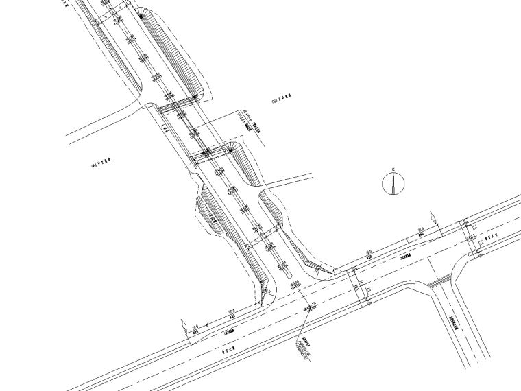 道路六车道平面详图资料下载-双向六车道城市次干路道路施工图设计2021