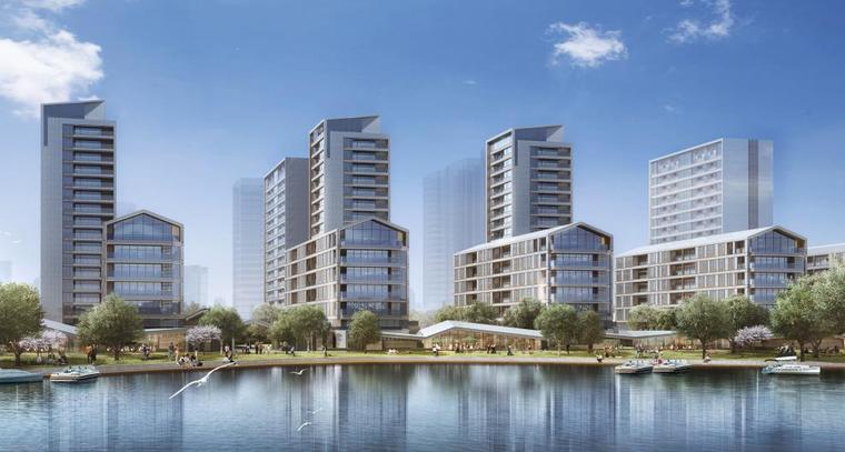 [杭州]现代小高层 多层居住区规划文本pdf20