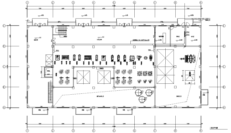 屠宰加工厂施工图纸资料下载-贵州某大米加工厂电气施工图