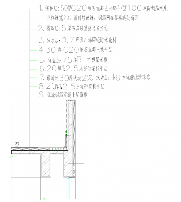 屋面保护层裂缝控制资料下载-屋面保护层分格缝如何施工？现场示例！