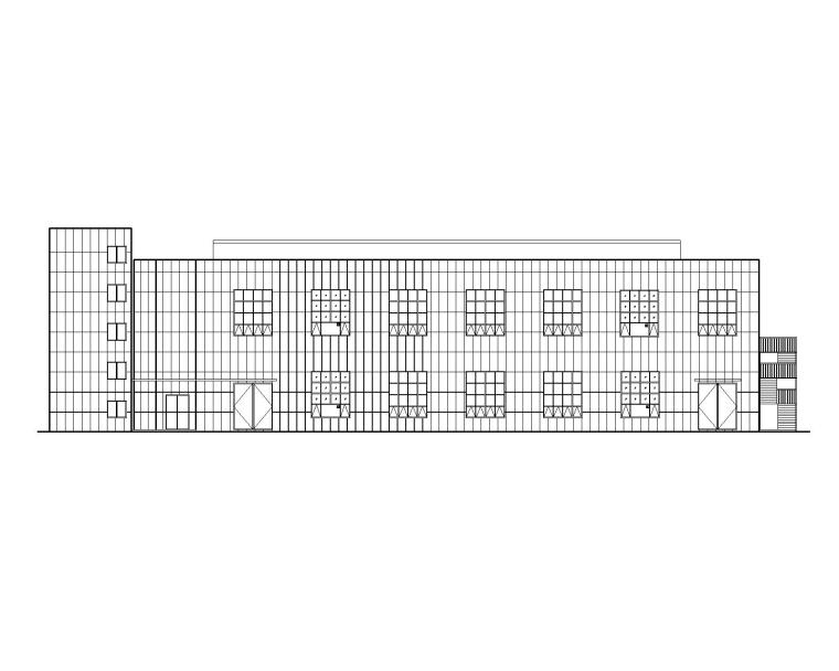 50平米一层建筑施工图资料下载-[贵州]一层丙类厂房改造工程建筑施工图