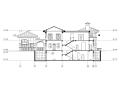 [无锡]-1+2层异型框架柱结构别墅建筑施工图