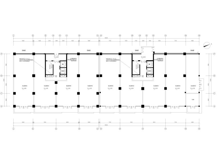 楼楼梯大样图资料下载-农村安置房项目暖通施工图（含大样图）