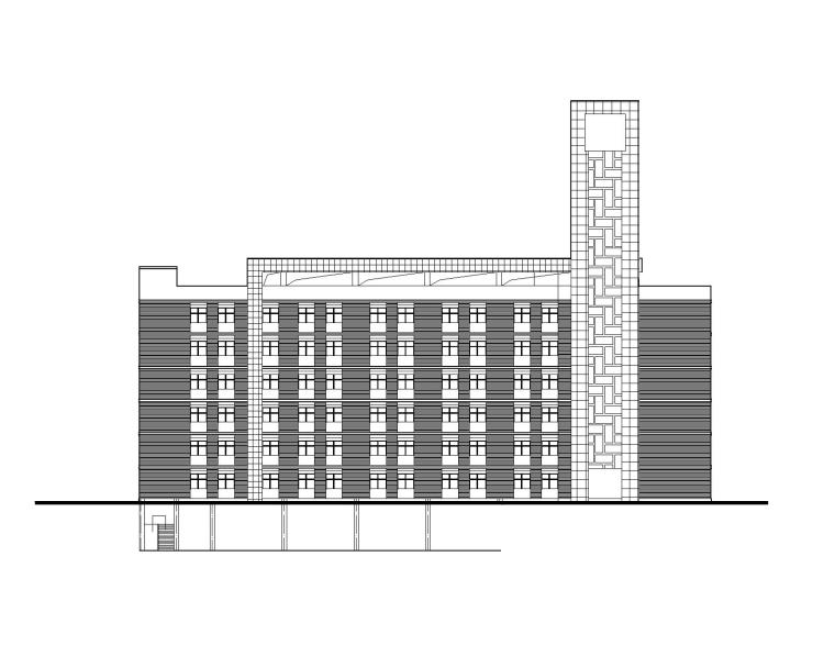 学校建筑施工图方案资料下载-[贵州]中小学高中三所学校改建建筑施工图