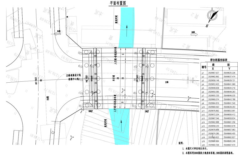 高铁站前规划设计资料下载-高铁站前加密路网桥涵施工图设计(70P,2021)