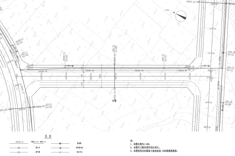 高铁站前规划设计资料下载-高铁站前加密路网给排水施工图设计183P