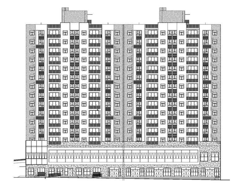 [贵州]镇棚户区改造项目建筑施工图