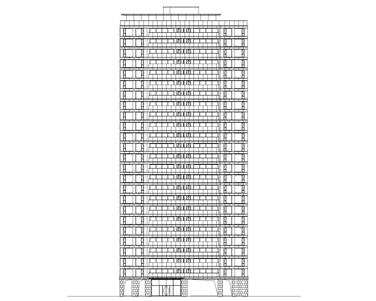 城市综合体施工图审查模板资料下载-[贵州]城市综合体二标段建筑施工图