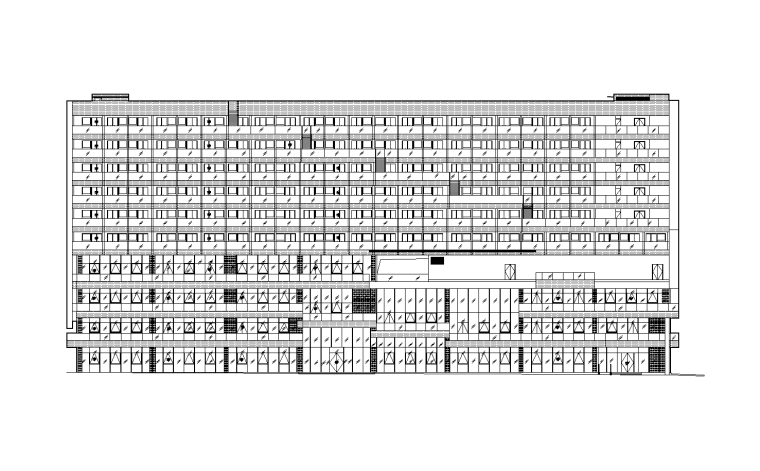 山西办公建筑施工图资料下载-[广东]高科技研发及智能基地办公建筑施工图