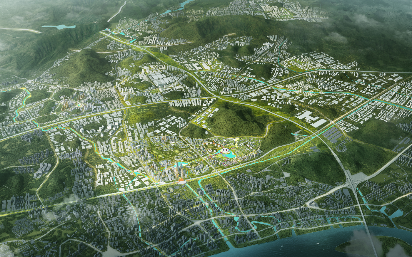广州科学城提升规划设计国际投标方案第一册