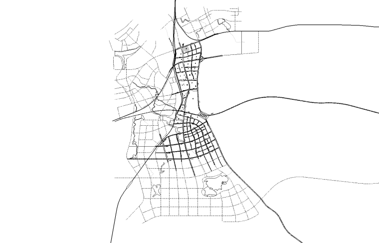 18条市政道路交通工程资料下载-[海南]路网贯通工程18条市政道路施工图设计