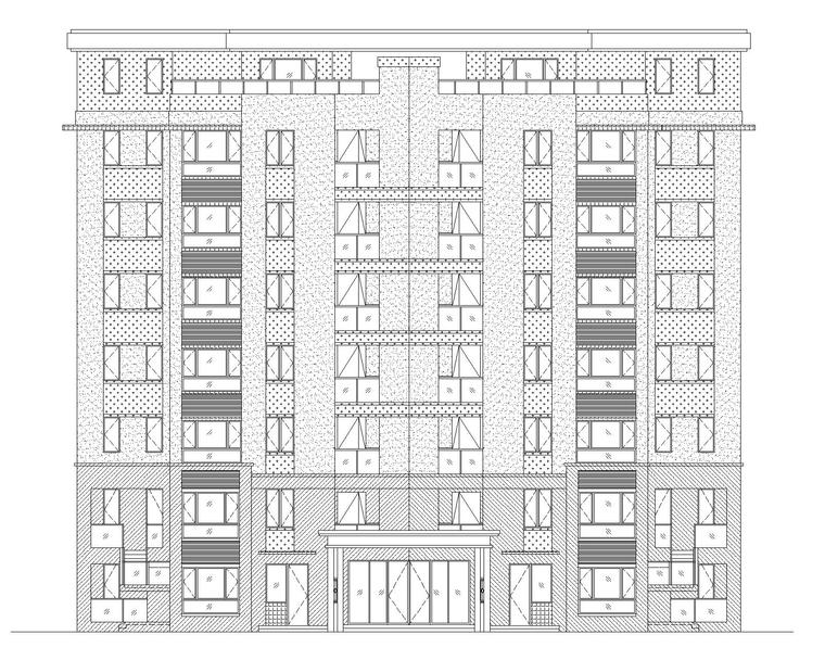 住宅地下室结构图纸资料下载-[贵州]高层住宅及地下室组团建设建筑施工图