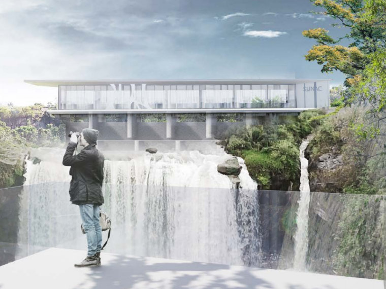 曲水流觞设计案例资料下载-曲水流觞风格滨河示范区景观设计方案2020年
