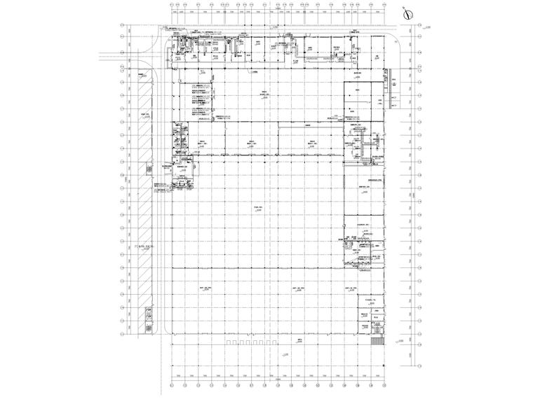 大空间厂房暖通施工图资料下载-[贵州省]乳业厂房项目暖通施工图