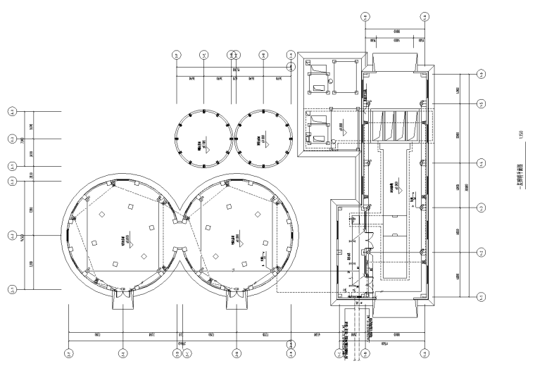 工业加工厂房建筑图资料下载-贵州某丙类饲料加工厂房及配套电气施工图