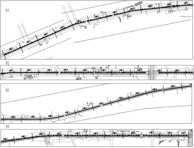 北方住宅垂直绿化资料下载-[海南]高铁垂直绿化项目景观施工图