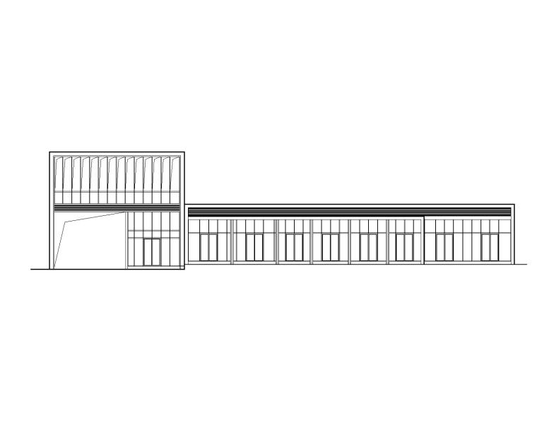 公共建筑施工图整套资料下载-[贵州]临机场地块多层公共建筑建筑施工图