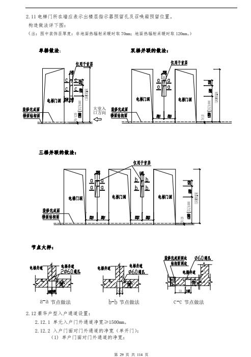 电梯门 结构原理图片