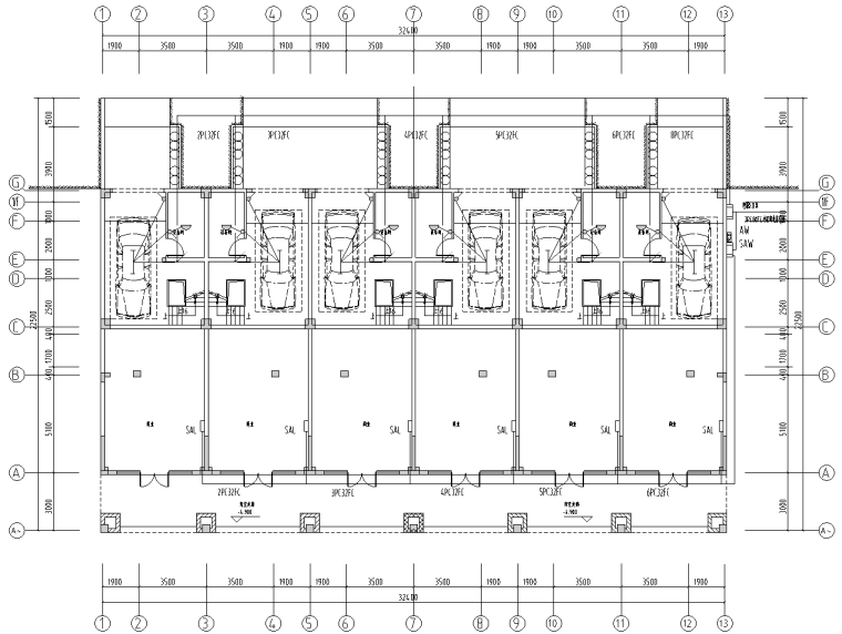 现代风格商业建筑群资料下载-大型商业建筑群电气