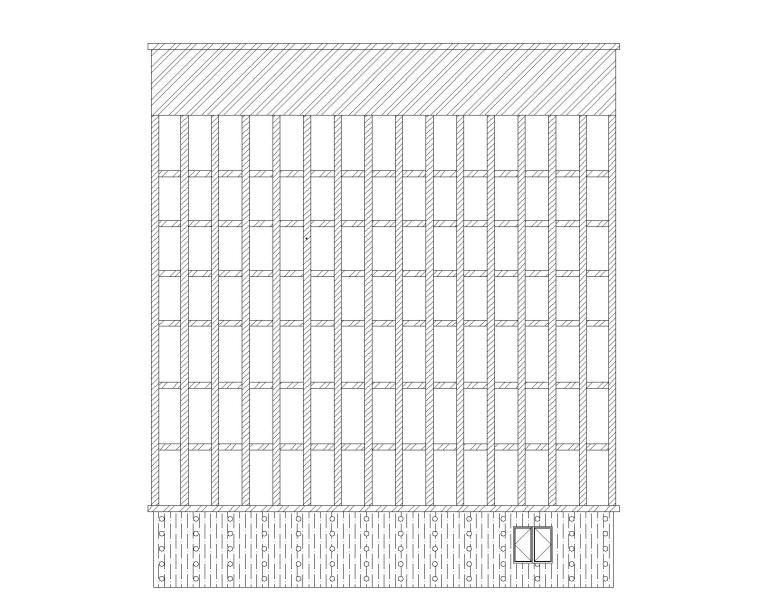 建筑施工图设计室外停车场资料下载-[贵州]立交停车场及配套设施建筑施工图