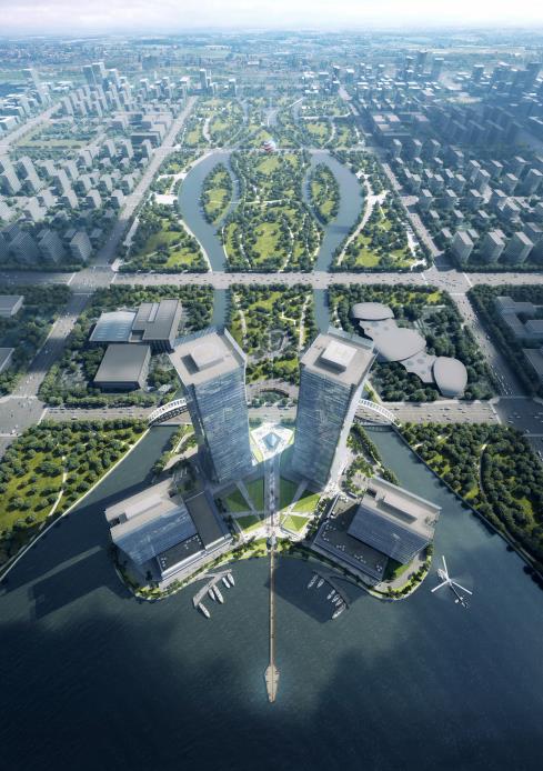 [郑州]超高层办公 高层酒店设计文本pdf2018-办公建筑-筑龙建筑设计