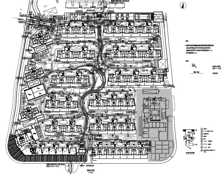 滨水住宅施工图设计资料下载-[浙江]现代风滨水住宅景观给排水施工图设计