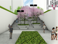 “像素花园”中央商业广场景观方案设计
