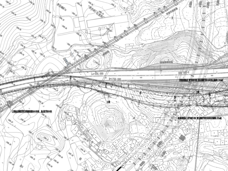 下穿双向四车道资料下载-双向四车道下穿环城高速改建施工图