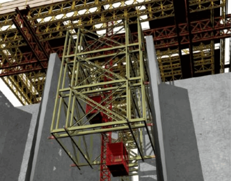 超高层施工塔吊选型及布置资料下载-[国企]超高层垂直运输选型、布置及安拆施工