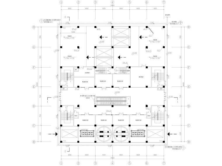 沥青停车场大样图资料下载-停车场给排水施工图（含大样图）