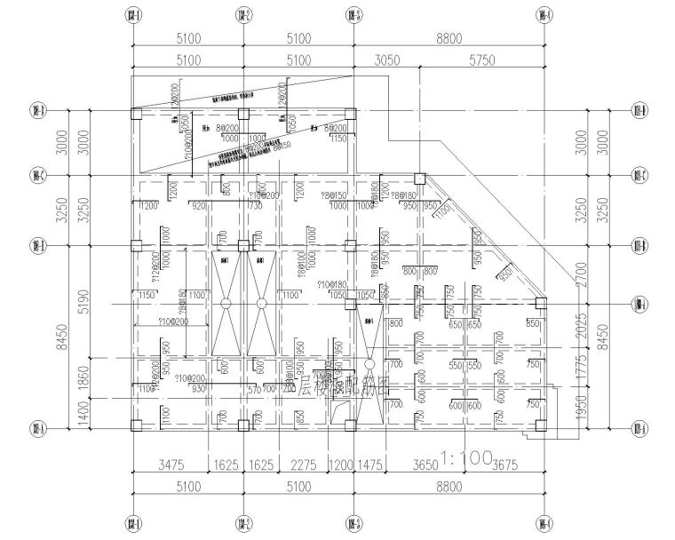 楼楼梯大样图资料下载-多层框架结构商业楼结构施工图