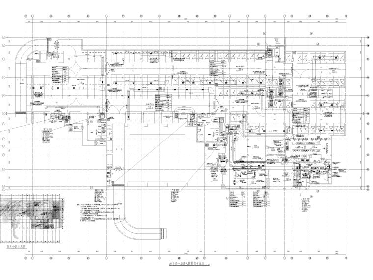 2021人防施工图资料下载-海南安置配套人防地下室暖通施工图2021