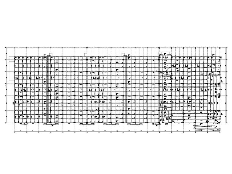 一层物流建筑资料下载-2层框架结构物流中心结构施工图含招标文件