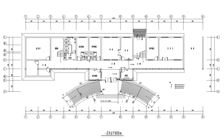 礼堂电气设计方案资料下载-某医院电气设计方案图