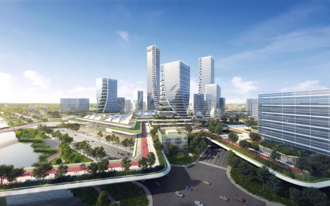 [分享]全球首个实现境内关外概念的tod枢纽新城