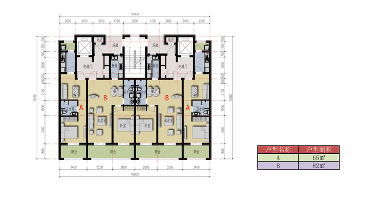 新中式风双拼合院别墅社区建筑方案 (8).png