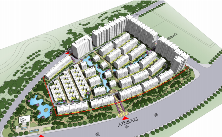 私房建筑方案设计资料下载-[北京]商品住宅+限价房建筑规划方案设计