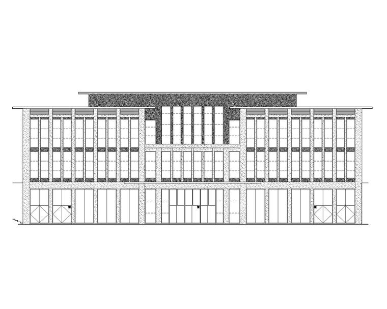 港口客运站建筑施工图资料下载-[重庆]农村客运站新建工程建筑施工图2021