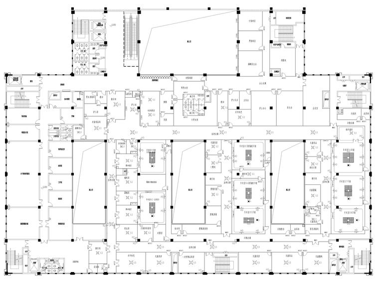 暖通卫生站施工图资料下载-贵州公共卫生救治中心暖通施工图(含大样图)