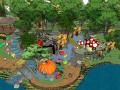 休闲公园儿童活动区景观设计SU模型