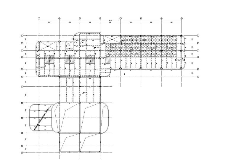 6层框架结构商务宾馆资料下载-[上海]-2+12层装配式酒店钢砼框架结构图