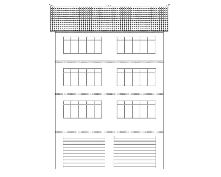琉璃瓦坡屋面做法资料下载-[贵州]城市棚户区改造及配套设施建筑施工图
