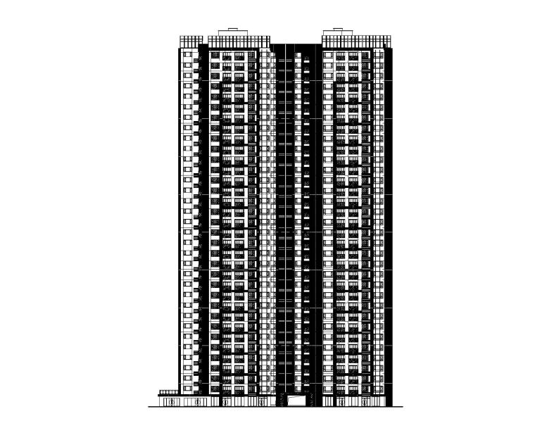  [贵州]居民楼铝合金门窗工程深化建筑施工图